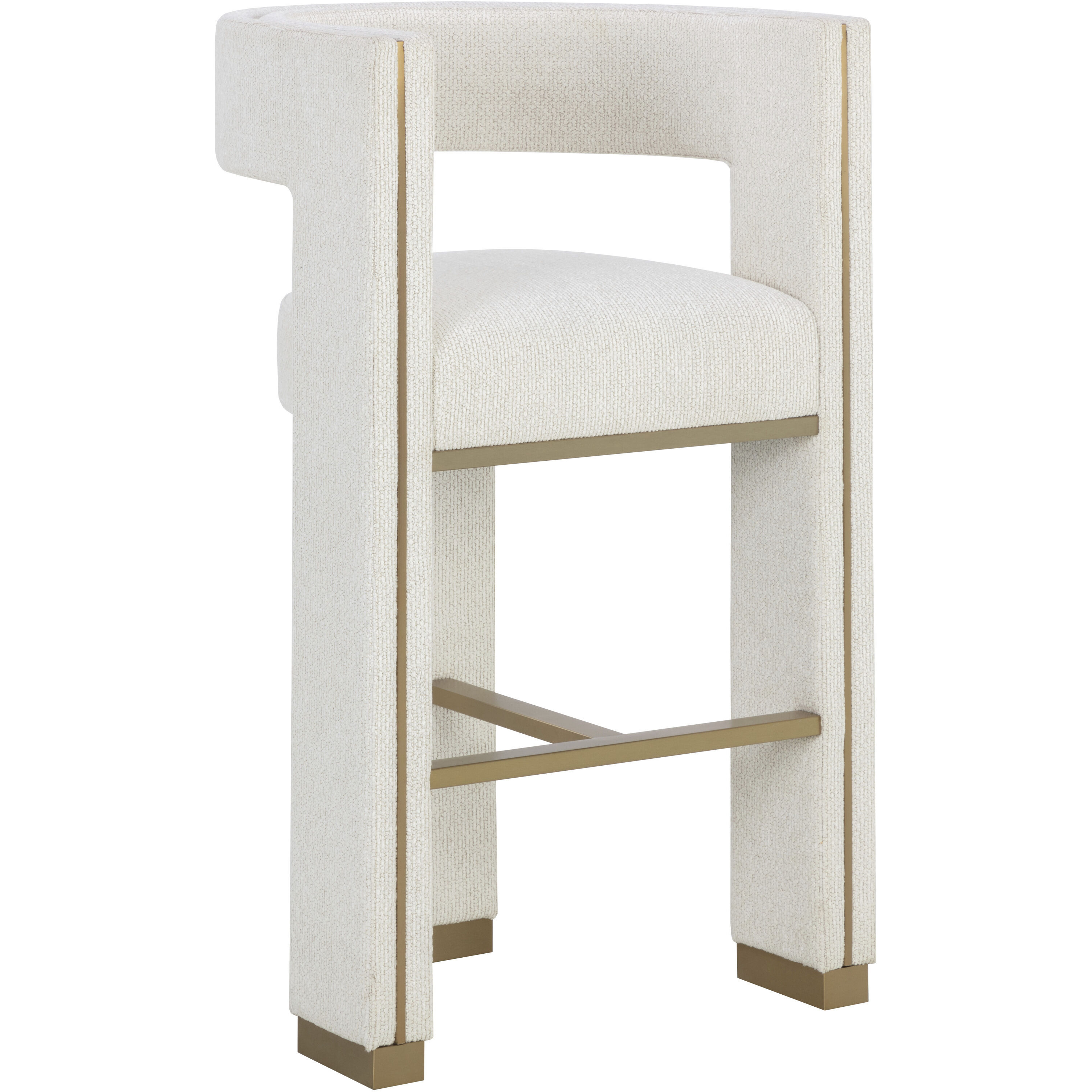 Adamina 40.25 inch Rhea Light Barley Barstool